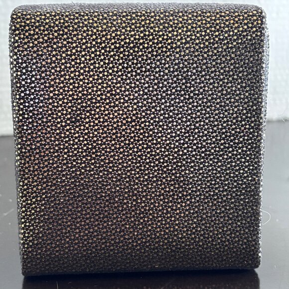 Nordstrom Jewelry Travel Case Black Sparkle, Compact Glamorous Jewelry Storage - Picture 14 of 14